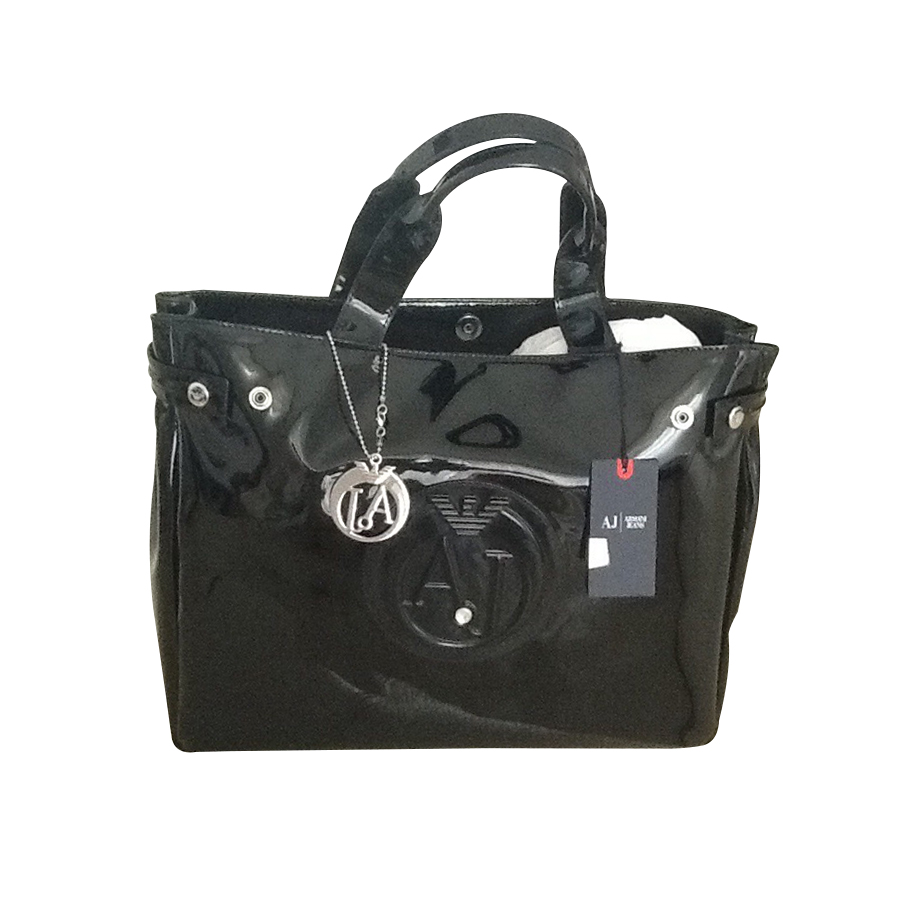 Handbag Armani Jeans Black in Polyester - 33403492