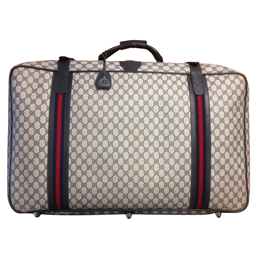 gucci travel luggage