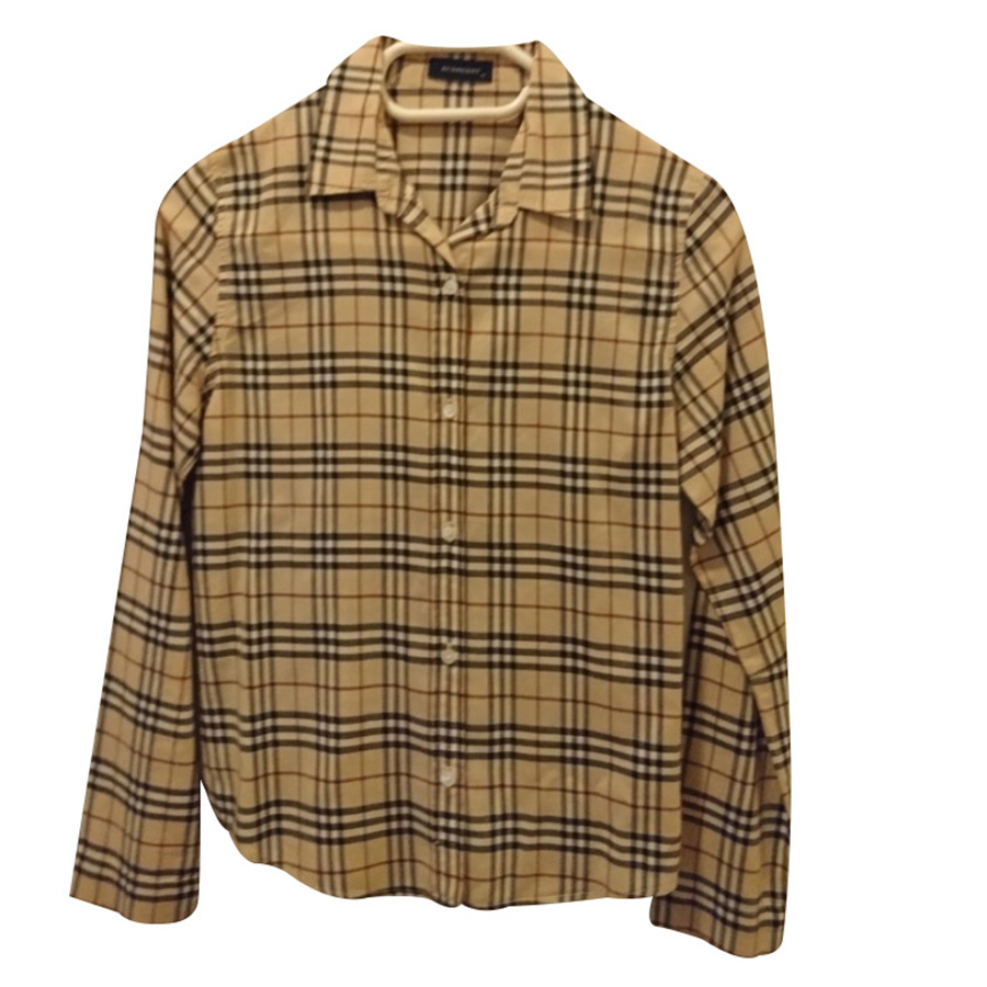 second hand burberry shirt