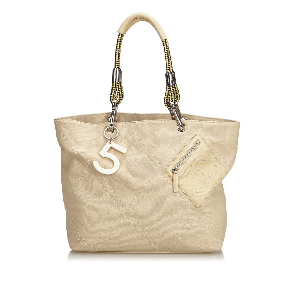 Chanel Canvas Tote Bag  ShopStyle
