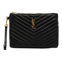 Saint Laurent Pochette 'Quilted' pour Femmes