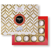 Maxim's Box with 12 Champagne Truffles