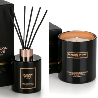 Maison Privé 'Blood Orange & Grapefruit, Peony & Blush Suede' Candle, Diffuser - 120 ml 255 g