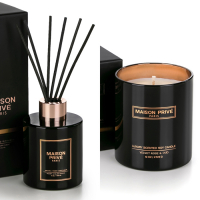 Maison Privé 'Peony & Blush Suede, Velvet Rose & Oud' Diffusor, Kerze - 120 ml 255 g