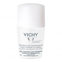 Vichy Déodorant Bille Anti-Transpirant 48H Peau Sensible - 50 ml
