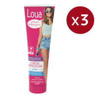 Loua 'Jambes' Depilatory Cream - 100 ml, 3 Pack