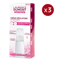 Laurence Dumont France Crème dépilatoire 'Aisselles & Maillot' - 60 ml, 3 Pack