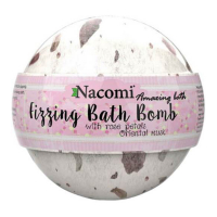 Nacomi Boule de bain 'Musk - With Rose Petals' - 130 g