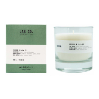 Lab Co. Bougie parfumée 'Pepper & Iris' - 200 g