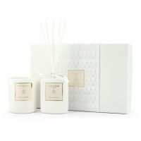 Bahoma London 'Rigid Box' Diffuser, Large Candle - Wild Lavender 220 g