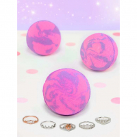 Charmed Aroma 'Princess' Badbombe Set - Adjustable Ring Collection