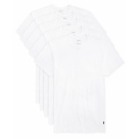 Polo Ralph Lauren Crew-Neck Undershirts pour Hommes - 5 Pièces