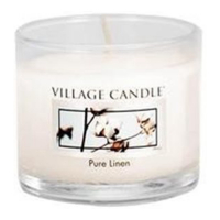 Village Candle Bougie parfumée 'Pure Linen Mini' - 35 g