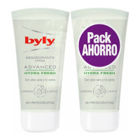 Byly Déodorant crème 'Advance Fresh' - 50 ml, 2 Pièces