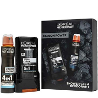 L'Oréal Paris Ensemble de soins du corps 'Men Expert Carbon Power' - 2 Pièces