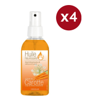 Préphar 'Carrot' Hair & Body Oil - 100 ml, 4 Pack