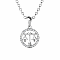 MYC Paris Women's 'Circlet Libra' Pendant with chain