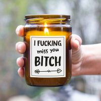 Mad Candle Bougie parfumée 'I fucking miss you bitch' - 360 g