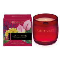 StoneGlow 'Cassis & Cherry Blossom' Duftende Kerze - 210 g