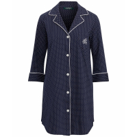 LAUREN Ralph Lauren 'Knit Notch' Pyjama-Hemd für Damen
