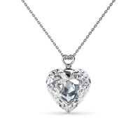 MYC Paris Women's 'Cheery Heart' Pendant with chain