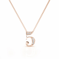 MYC Paris Women's 'Number 5' Pendant with chain