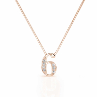 MYC Paris Women's 'Number 2' Pendant with chain