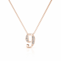 MYC Paris Women's 'Number 9' Pendant with chain