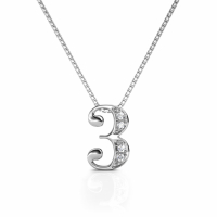 MYC Paris Women's 'Number 3' Pendant with chain