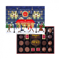 Maxim's Coffret métal 22 chocolats | Décor Noël 2022