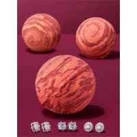 Charmed Aroma 'Mulled Wine' Badbombe Set für Damen - 100 g