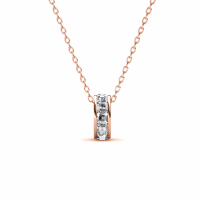 MYC Paris Women's 'Square Roller' Pendant with chain