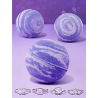 Charmed Aroma Women's 'Sugar Plum' Bath Bomb Set - 260 g