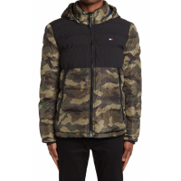 Tommy Hilfiger Men's Heavyweight Hooded Puffer Jacket