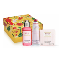 L'Occitane Coffret de parfum 'Rose' - 3 Pièces