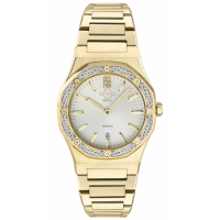 Gevril GV2 Palmanova Women's Silver Dial Yellow Gold Watch