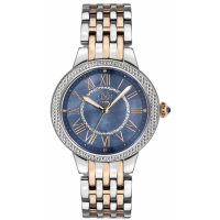 Gevril Women's Astor II Blue MOP Dial 2 Tone RG Watch