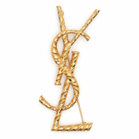 Saint Laurent Broche 'Logo' pour Femmes