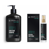 Arganicare 'Shampoing Antichûte De Cheveux - Étape 1 + Sérum Antichûte De Cheveux - Étape 2' - 2 Pièces