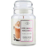 Purple River 'Iced Vanilla Macchiato' Scented Candle - 623 g