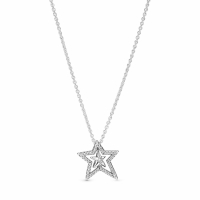 Pandora 'Spinning Star' Halskette für Damen