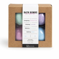 IDC Institute 'Pure Energy' Bath Bomb Set - 70 g, 4 Pieces