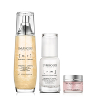 Symbiosis 'White Peony Treat & Absolute Brightness' Hautpflege-Set - 3 Stücke