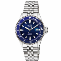 Gevril Men's Chambers Blue dial, Stainless Steel Watch