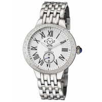 Gevril GV2 Astor Women's Silver Case, White  Dial Stainless Steel Watch