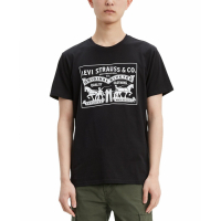 Levi's '2-Horse Graphic Regular Fit Crewneck' T-Shirt für Herren