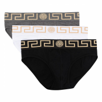 Versace Slip 'Greca' pour Hommes - 3 Pièces