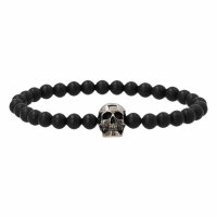Alexander McQueen Bracelet réglable 'Skull' pour Hommes