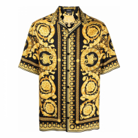 Versace Chemise à manches courtes 'Barocco' pour Hommes