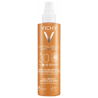 Vichy Capital Soleil Spray Fluide Invisible Protection Cellulaire Spf50+ - 200 ml